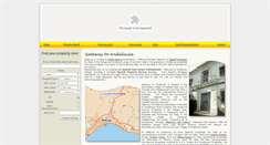 Desktop Screenshot of gatewaytoandalucia.com